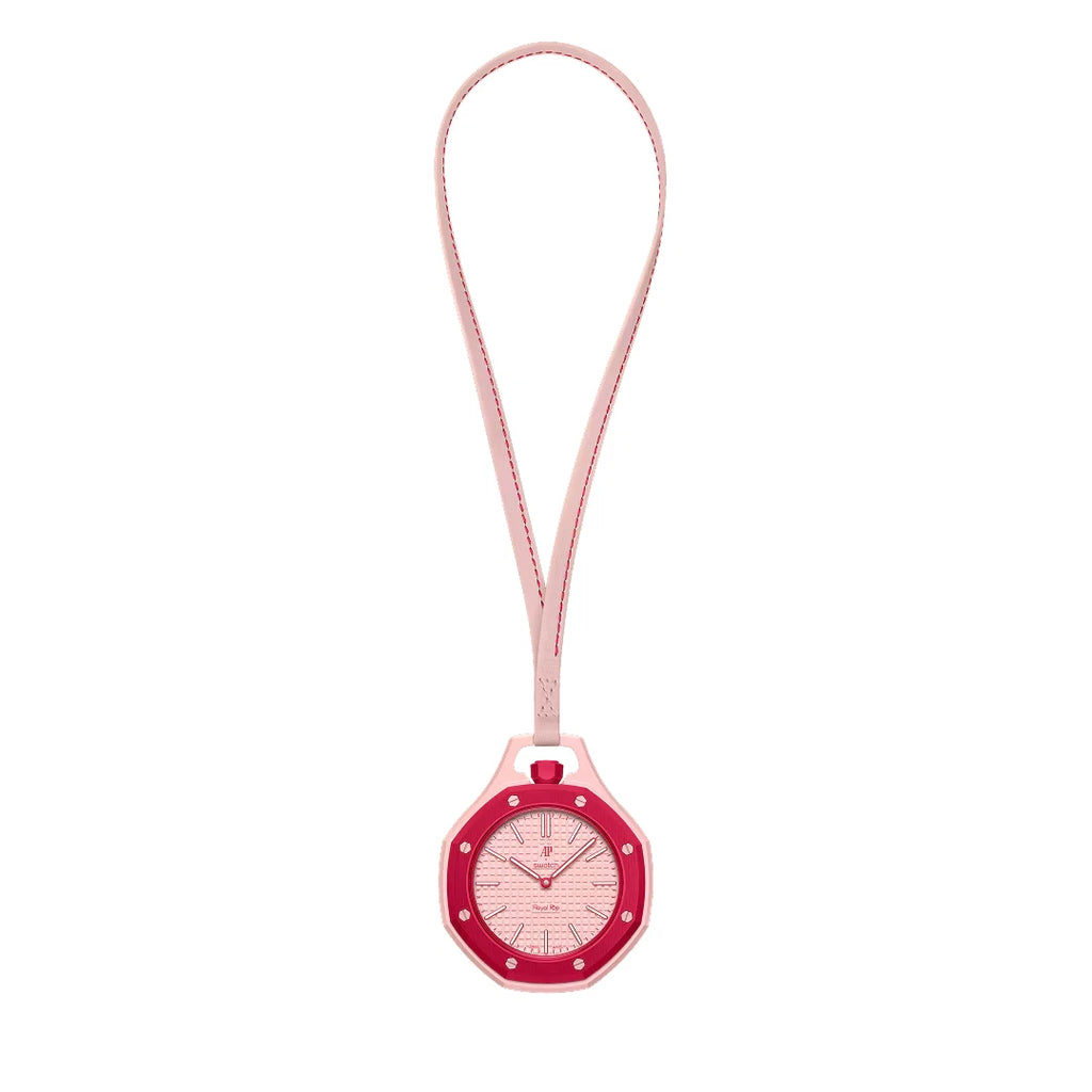 Montre Swatch x Audemars Piguet biocéramique Royal Pop Otto Rose