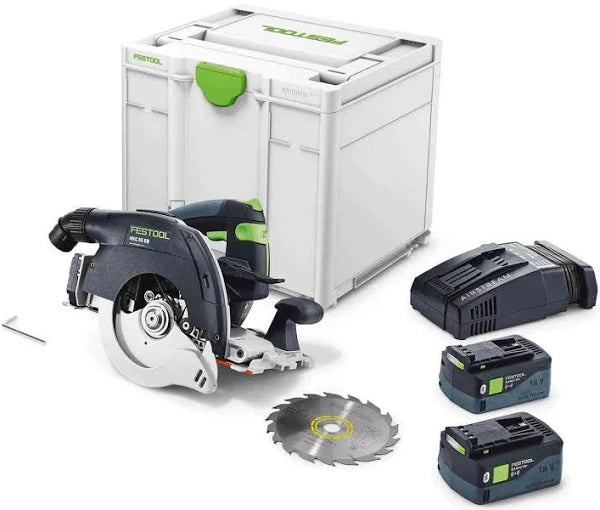 Scie circulaire à Capot basculant Sans fil Festool HKC 55 5,0 EBI-Plus-SCA
